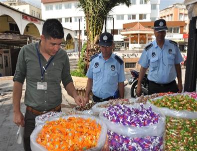 Tarsus'ta Şekerli Gıda Üretimi Yapan İş Yerleri Denetleniyor