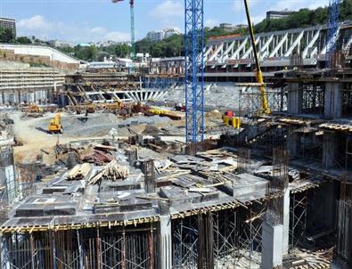 Vodafone Arena'nın İnşaatı Sürüyor