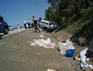 Giresun'da Trafik Kazası Açıklaması