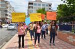 ÖĞRETMEN LISELERI - Bafra'da Öğrenciler Sokağa Döküldü