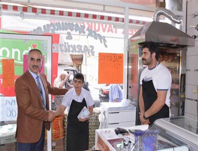 Sivas Belediye Başkanı Aydın, Esnafları Ziyaret Etti