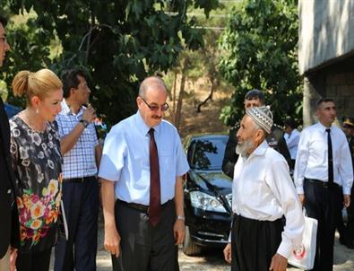 Vali Kocatepe, Şehit Ailelerini Ziyaret Etti