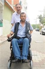 AKÜLÜ SANDALYE - Engelliler Akülü Sandalyelerine Kavuştu