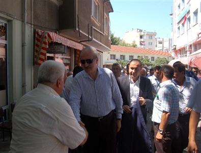 Ak Parti Genel Başkan Yardımcısı Numan Kurtulmuş Lapseki'de