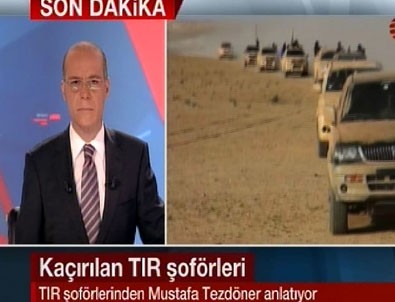 Rehin tır şoföründen şoke eden açıklama