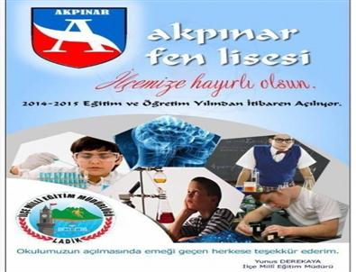 Akpınar 'fen Lisesi'Oldu