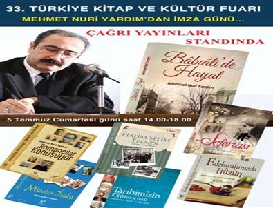Edebiyatçı Mehmet Nuri Yardım’dan İmza Günü