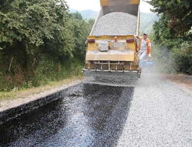 Ordu Büyükşehir’den Ünye’ye Asfalt