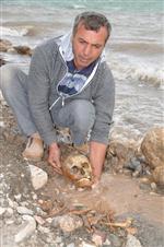 KıLıÇKAYA - Sivas’ta Barajdan İnsan İskeleti Çıktı