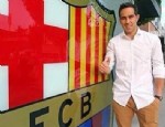 Claudio Bravo resmen Barcelona'da