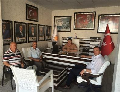 Başkan Mergen Ak Parti İlçe Başkanını Ziyaret Etti