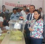 NECDET ÜNÜVAR - Ceyhan Belediye Başkanı Alemdar Öztürk Oyunu Kullandı