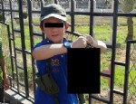 RAKKA - IŞİD militanı kesik kafayla oğluna poz verdirdi