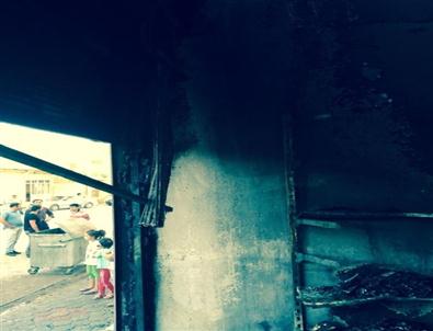 Kızıltepe'de Korkutan Yangın