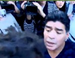 DIEGO - Maradona gazeteciyi tokatladı