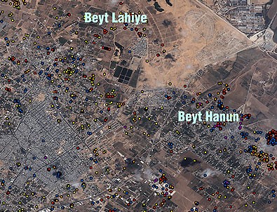 Gazze yıkımı GÖKTÜRK-2 uydusunda