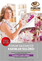 RESİM ATÖLYESİ - Forum Gaziantep’ten ‘tuval Üzeri Transfer’ Konulu Resim Atölyesi Çalışması