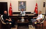 ÜÇTEPE - Antrenörlerden Valiye Ziyaret