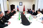 GÜRCİSTAN SAVUNMA BAKANI - Milli Savunma Bakanı İsmet Yılmaz Azerbaycan Savunma Bakanı Zakir Hasanov’la Bir Araya Geldi