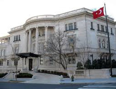 Türkiye Büyükelçiliği'ne saldırı!