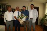 SÜLEYMAN DIŞLI - Yenikent Fırat Spor Kulübünden Başkan Dişli’ye Ziyaret