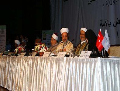 Başbakan Yardımcısı İşler, Dünya Müslüman Alimler Birliği Toplantısına Katıldı