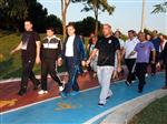 SERKAN ACAR - Başkan Tahsin Usta, Gaziosmanpaşa Personeliyle Sabah Yürüyüşünde
