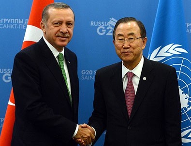 Erdoğan BM Genel Sekreteri Ban ile telefonda görüştü