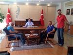 ORHAN DÜZGÜN - Sendikacılar Vali Orhan Düzgün'ü Ziyaret Etti