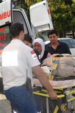 HUZUR MAHALLESİ - Çatıdan Düşen Kadın Ağır Yaralandı
