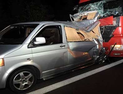 Düzce'de trafik kazası: 2 ölü, 1 yaralı