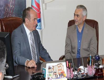 Başkan Topbaş'tan Kağıthane Belediye Başkanı Kılıç’a Ziyaret