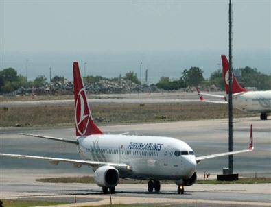 Thy Uçağı Kabin Basıncı Arızası Nedeniyle Geri Döndü