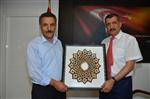 KERVANSARAY - Tunceli Valisi Osman Kaymak, Başkan Selahattin Gürkan’ı Ziyaret Etti