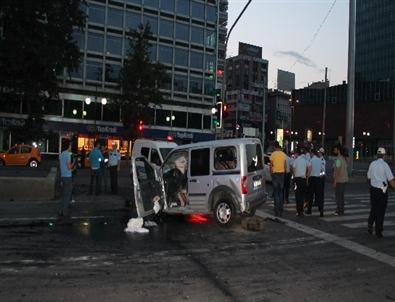 Başkentte Trafik Kazası Açıklaması