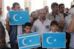 UYGUR TÜRKÜ - Sakarya'da Doğu Türkistan ve Gazze İçin Basın Açıklaması Yapıldı