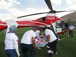 HULUSİ EFENDİ - Helikopter Ambulans Darende'den Havalandı