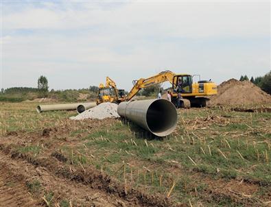 Sulama Kanalı Ay Sonunda Devrede