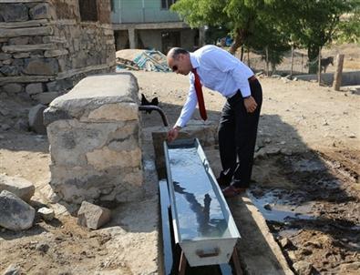 Tunceli’de İçme Suyu Ek Kaynak Çalışmaları Sürüyor