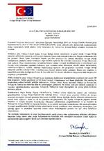 ERASMUS - Avrupa Birliği Bakanlığı'ndan A.ü. Dış İlişkiler Ofisine Tebrik Mektubu