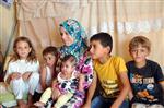 Mülteciler Çocukları İle Çadır Kentte Mutlu
