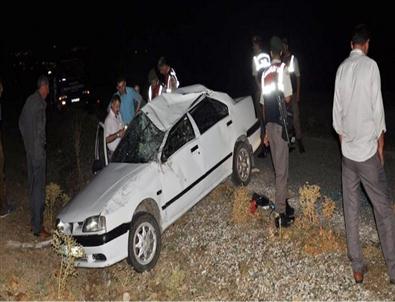 Aksaray’da Otomobil Takla Attı Açıklaması