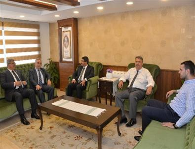 Berber ve Demiröz’den, Başkan Çelik’e Ziyaret