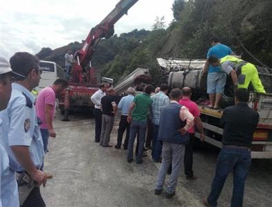 Giresun'da Trafik Kazası Açıklaması