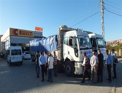 Van’dan Rojava ve Şengal’e 2 Kamyon Dolusu Yardım