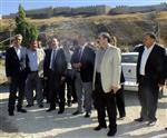 MUSTAFA BİLİCİ - Bilici ve Soğanda Müze İnşaatını Gezdi