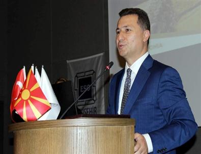 Makedonya Cumhuriyeti Başbakanı Gruevski Eskişehir’de