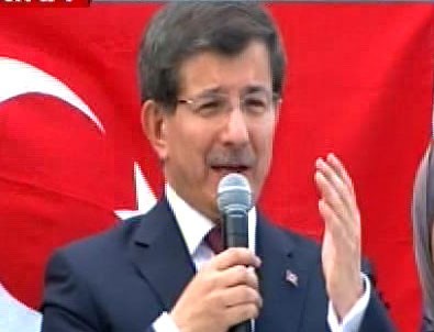 Başbakan Ahmet Davutoğlu, Esenboğa'da konuştu