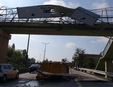 İstanbul'da yine damper kazası