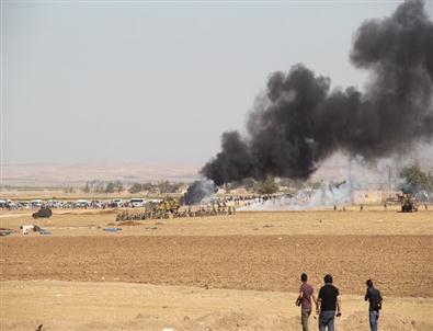 Polis, Kobani'ye Geçmek İsteyen Gruba Müdahale Etti